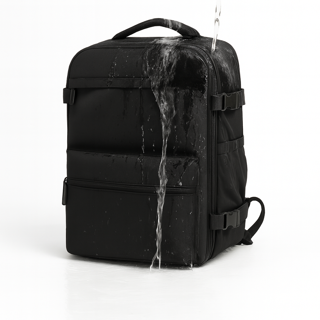 Erweiterbare Reisetasche 35L – Wasserdicht, Laptopfach & Handgepäck geeignet