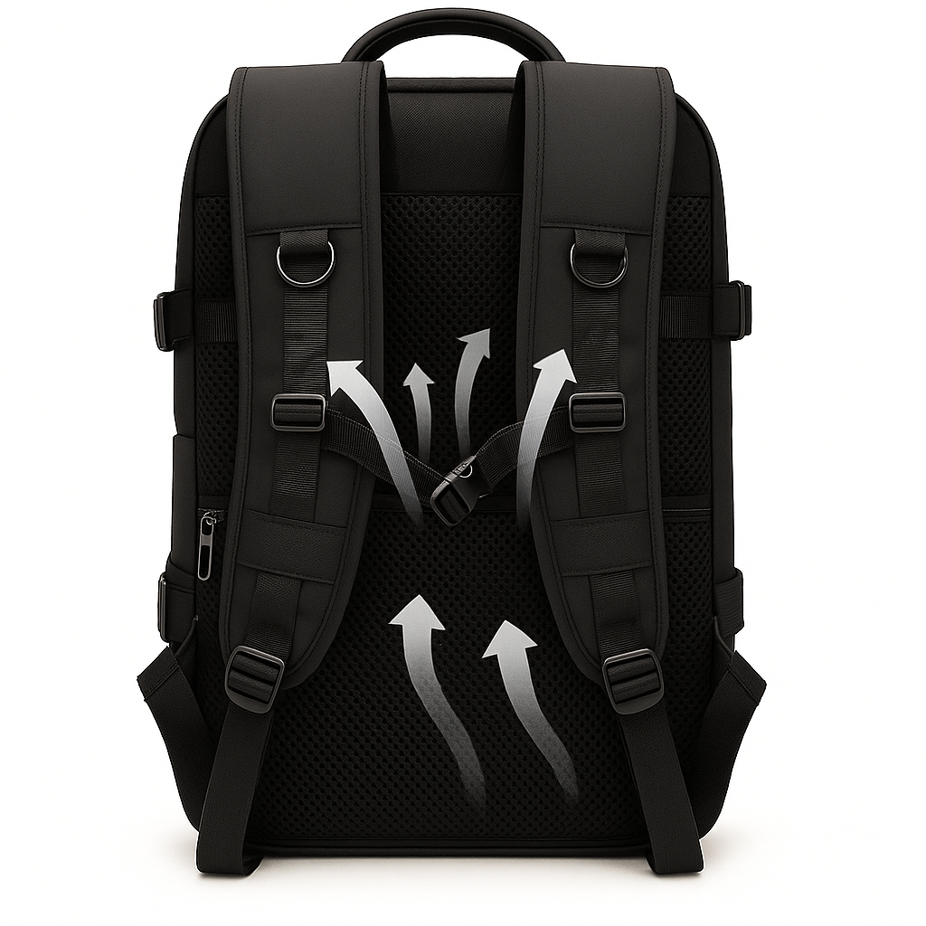 Reisetasche Herren & Damen Handgepäck 20–36L – Wasserdicht & Laptopfach 17 Zoll