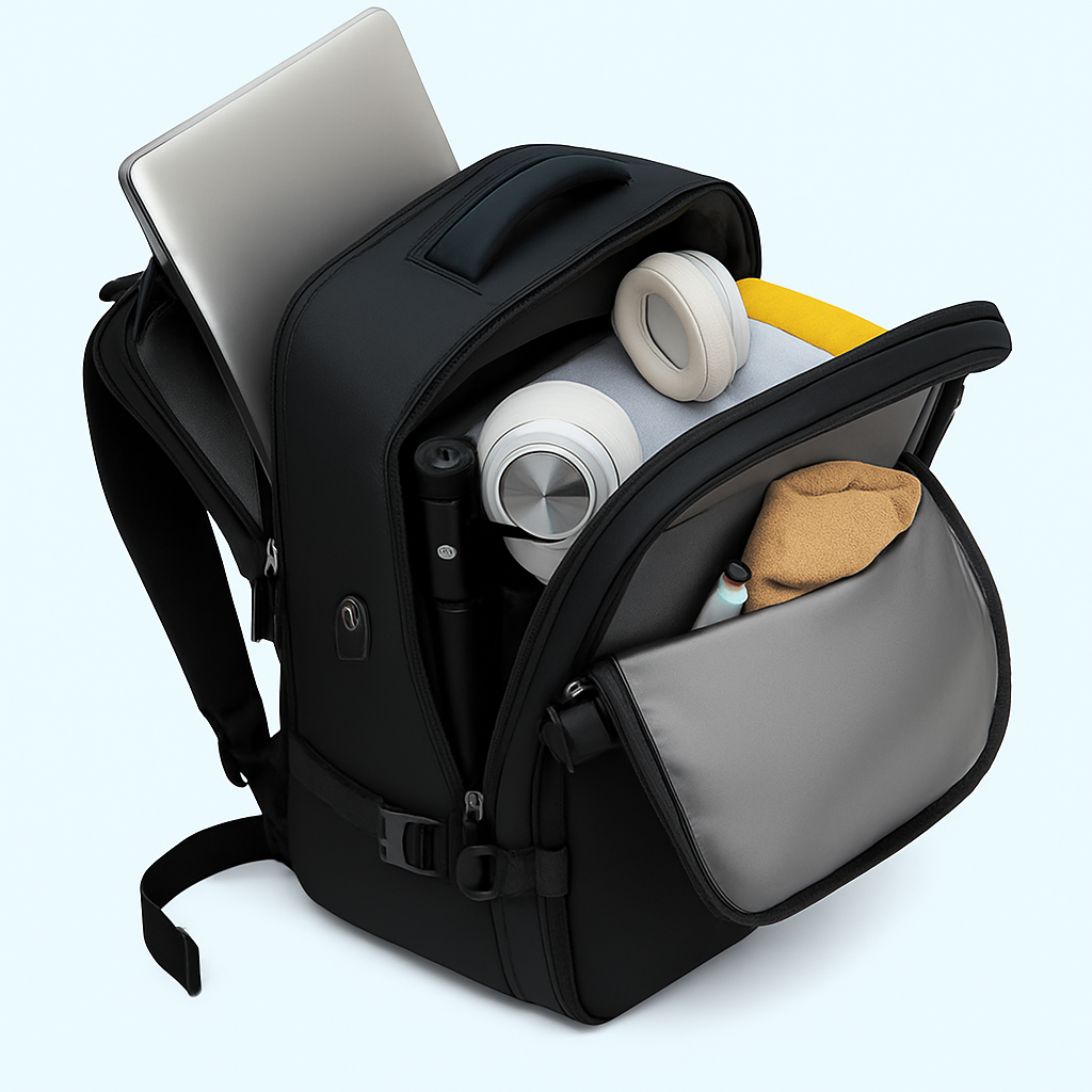 Kabinen-Reisetasche Handgepäck 20–35L – Kompatibel mit Ryanair & wasserdicht